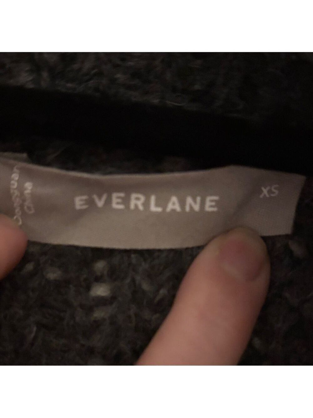 Everlane Charcoal Knit Pullover - Picture 2 of 6